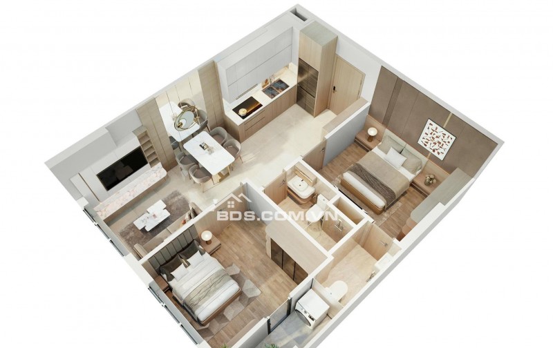 2 TỶ 1 MÀ CÓ LUÔN CĂN 2PN + 2VS ĐẸP THẾ NÀY THÌ THẬT SỰ QUÁ HIẾM Ở THỜI ĐIỂM HIỆN TẠI…